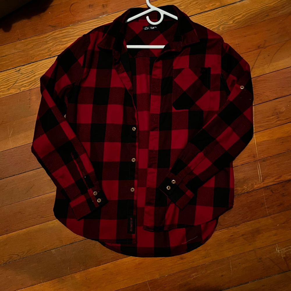 TeamLTD Red Buffalo Plaid Shirt 🇨🇦